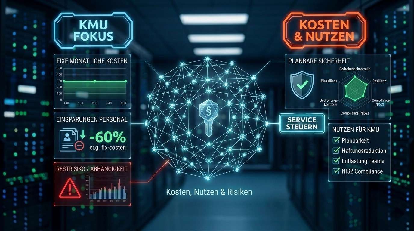 IT-Security Flatrate für KMU: Kosten, Nutzen & Risiken